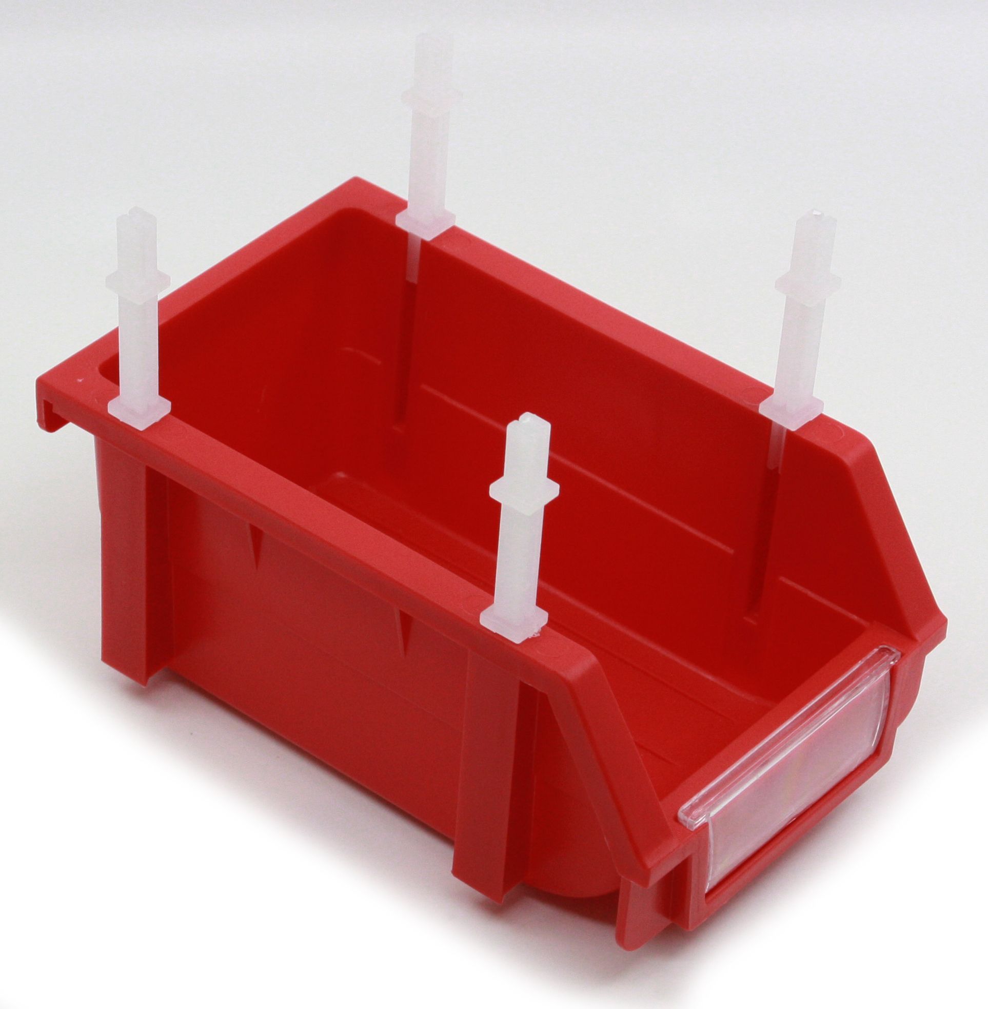 Image of STORAGE BIN 180X110X80 RED
